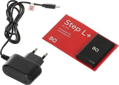 Сотовый телефон BQ Step L+ 2440,  черный