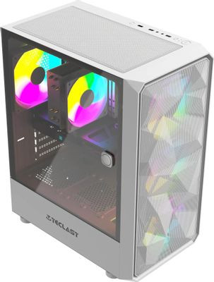 Компьютер TECLAST G02,  AMD Ryzen 5 7500F,  DDR5 32ГБ, 1ТБ(SSD),  NVIDIA GeForce RTX 4060 - 8 ГБ,  Windows 11 Professional,  белый [g02 7500f32g1t4060wkru]