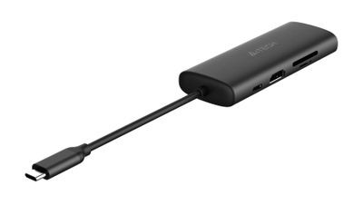 Хаб (разветвитель) A4TECH DST-80C, серый
