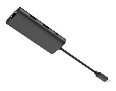 Хаб (разветвитель) A4TECH DST-80C, серый