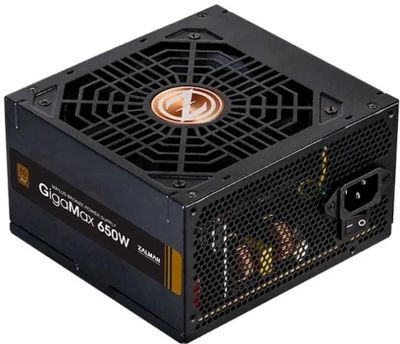 Блок питания Zalman ZM650-GVII,  650Вт,  120мм,  черный, retail