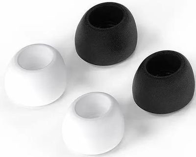 Запасные амбушюры LYAMBDA E-PRO-L,  для AirPods Pro,  белый/черный
