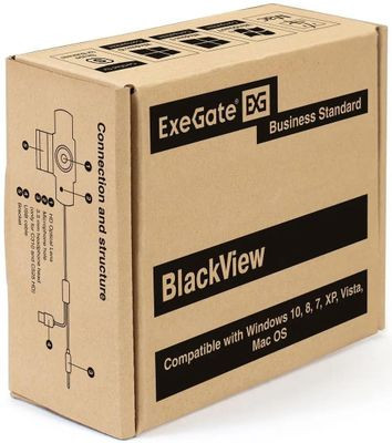 Web-камера EXEGATE BlackView C615,  черный [ex287388rus]
