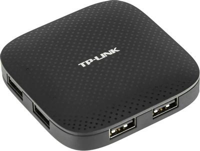Хаб (разветвитель) TP-LINK UH400, черный Хаб (разветвитель) TP-LINK UH400, черный