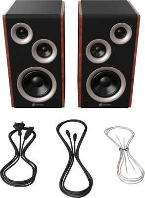 Колонки Bluetooth Oklick OK-117 BT,  2.0,  черный [1193274]