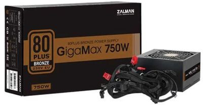 Блок питания Zalman ZM750-GVII,  750Вт,  120мм,  черный, retail