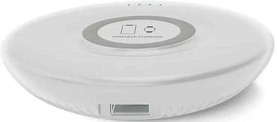 Беспроводное зарядное устройство LYAMBDA LW4-WT,  USB,  USB type-C,  5Вт,  1.5A,  белый