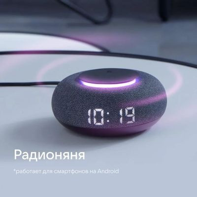 Умная колонка VK Капсула Мини 5Вт, с Марусей, темно-серый [mrc02bk]