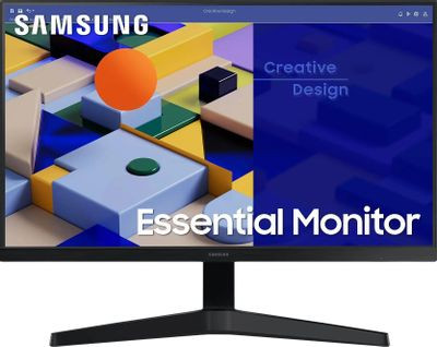 27" Монитор Samsung S27C310EAI,  1920x1080,  IPS,  75Гц,  1хHDMI,  черный [ls27c310eaixci]