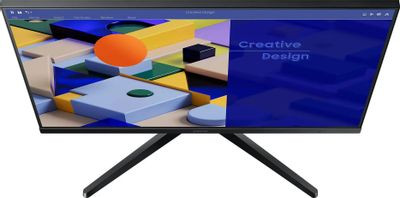 27" Монитор Samsung S27C310EAI,  1920x1080,  IPS,  75Гц,  1хHDMI,  черный [ls27c310eaixci]