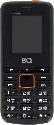 Сотовый телефон BQ One Power 1846,  черный/оранжевый