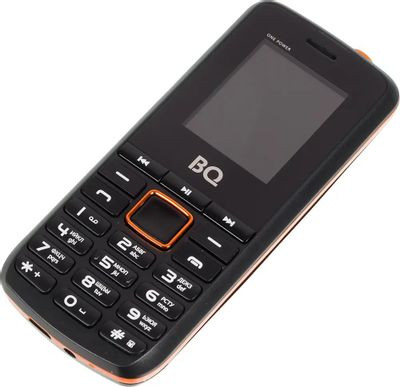 Сотовый телефон BQ One Power 1846,  черный/оранжевый