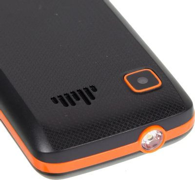 Сотовый телефон BQ One Power 1846,  черный/оранжевый