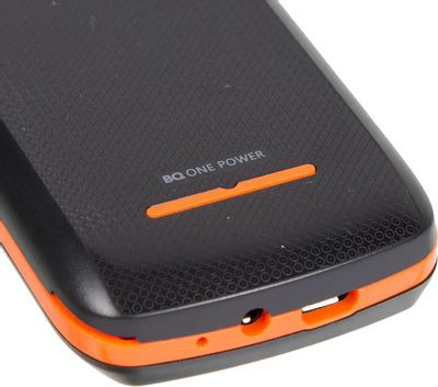 Сотовый телефон BQ One Power 1846,  черный/оранжевый