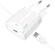Сетевое зарядное устройство PERO ТС04,  USB-A,  microUSB,  10.5Вт,  2.1A,  белый [тс04w2amu]