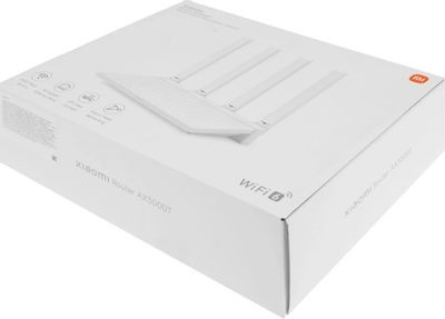 Wi-Fi роутер Xiaomi AX3000T,  AX3000,  белый [dvb4441gl]