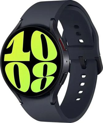Смарт-часы Samsung Galaxy Watch 6 44мм,  1.5",  графитовый/графитовый [sm-r940nzkacis]