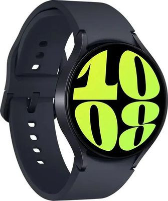 Смарт-часы Samsung Galaxy Watch 6 44мм,  1.5",  графитовый/графитовый [sm-r940nzkacis]