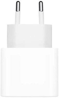 Сетевое зарядное устройство Apple A2347,  USB type-C,  20Вт,  2.2A,  белый [mhje3zm/a]