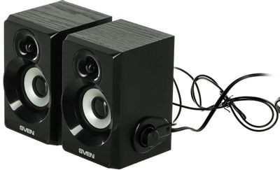 Колонки Sven SPS-517,  2.0,  черный [sv-016180]