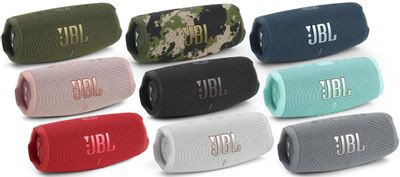 Колонка портативная JBL Charge 5, 40Вт, синий [jblcharge5blu]