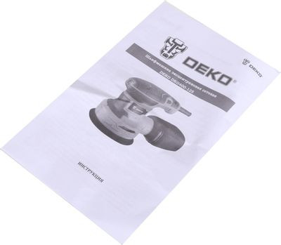 Эксцентриковая шлифмашина DEKO DKG400-125 [063-2203]