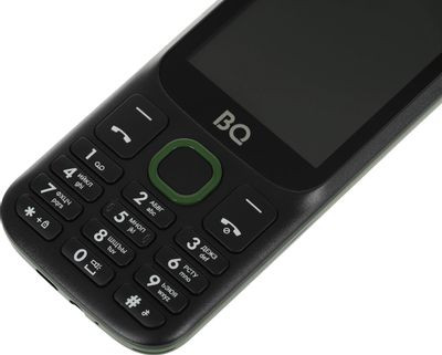 Сотовый телефон BQ Step XL+ 2820,  черный/зеленый