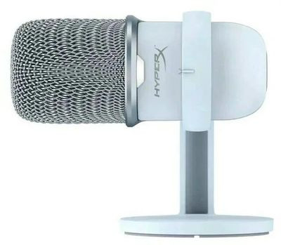 Микрофон HYPERX SoloCast,  белый [519t2aa (slc001)]