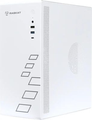 Компьютер RASKAT Standart 300,  Intel Core i3 12100,  DDR4 8ГБ, 240ГБ(SSD),  Intel UHD Graphics 730,  noOS,  белый [standart300128044]