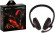 Гарнитура игровая Oklick HS-L390G DRAGON,  для компьютера, мониторные,  проводные, черный  / красный [1100413]