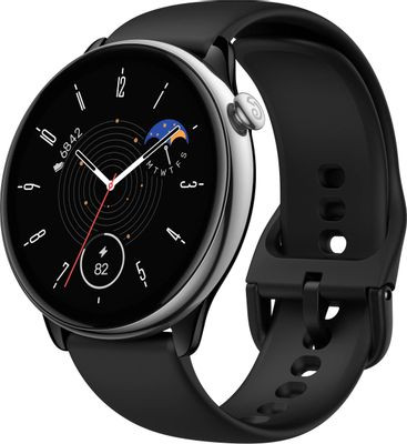 Смарт-часы AMAZFIT GTR Mini A2174,  42.83мм,  1.28",  черный/черный [1746166]