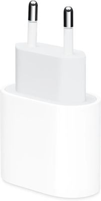 Сетевое зарядное устройство Apple A2347,  USB type-C,  20Вт,  2.2A,  белый [muvv3zm/a]