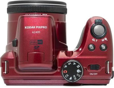 Цифровой компактный фотоаппарат Kodak Astro Zoom AZ405, красный Цифровой компактный фотоаппарат Kodak Astro Zoom AZ405, красный