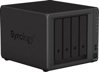Сетевое хранилище NAS Synology Original DS923+ 4-bay настольный Ryzen R1600