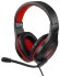 Гарнитура игровая GMNG HS-L325G,  для компьютера, мониторные,  проводные, черный  / красный [1533553]