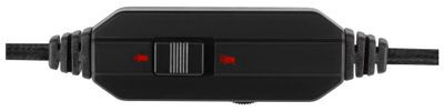 Гарнитура игровая GMNG HS-L325G,  для компьютера, мониторные,  проводные, черный  / красный [1533553]