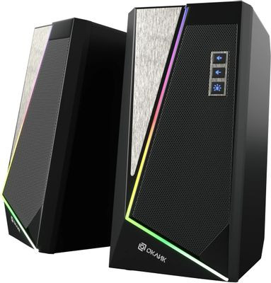 Колонки Oklick OK-125,  2.0,  черный [1458489]
