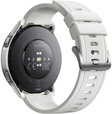 Смарт-часы Xiaomi Watch S1 Active GL,  46мм,  1.43",  белый/белый [bhr5381gl]