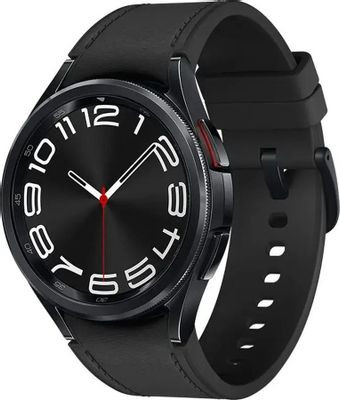 Смарт-часы Samsung Galaxy Watch 6 Classic LTE 43мм,  1.3",  черный/черный [sm-r955fzkacau]