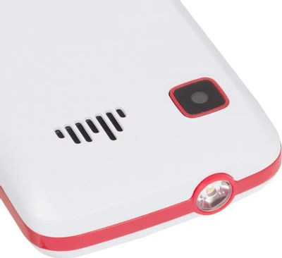 Сотовый телефон BQ One Power 1846,  белый/красный