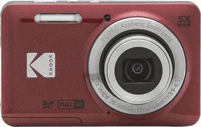 Цифровой компактный фотоаппарат Kodak Pixpro FZ55,  красный