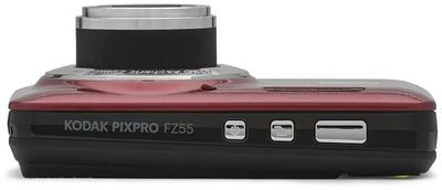 Цифровой компактный фотоаппарат Kodak Pixpro FZ55,  красный