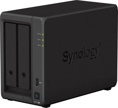 Сетевое хранилище NAS Synology Original DS723+ 2-bay настольный Ryzen R1600 Сетевое хранилище NAS Synology Original DS723+ 2-bay настольный Ryzen R1600