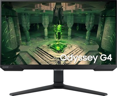 25" Монитор Samsung Odyssey G4 S25BG400EI,  1920x1080,  IPS,  240Гц,  2хHDMI,  1хDP,  черный [ls25bg400eixci]
