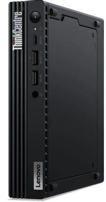 Неттоп Lenovo ThinkCentre Tiny M70q-3,  Intel Core i5 12500T,  DDR4 8ГБ, 256ГБ(SSD),  Intel UHD Graphics 770,  Windows 11 Professional,  черный [11t3002vru]