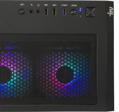 Компьютер iRU Game 710Z6GP,  Intel Core i7 12700F,  DDR4 32ГБ, 1ТБ(SSD),  AMD Radeon RX 6800XT - 16 ГБ,  Free DOS,  черный [1969321]