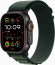 Смарт-часы Apple Watch Ultra 2 2024 A2986,  49мм,  темно-зеленый/черный титан [mx4t3zp/a]