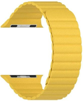 Ремешок LYAMBDA Pollux DSP-24-40-YL для Apple Watch Series 3/4/5/6/SE/7/8, желтый