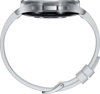 Смарт-часы Samsung Galaxy Watch 6 Classic LTE 47мм,  1.5",  серебристый/серебристый [sm-r965fzsacau]
