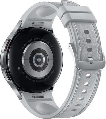 Смарт-часы Samsung Galaxy Watch 6 Classic LTE 47мм,  1.5",  серебристый/серебристый [sm-r965fzsacau]
